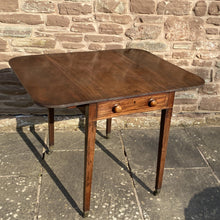Load image into Gallery viewer, Mid Victorian Pembroke Table