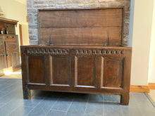 Load image into Gallery viewer, 18th Century Oak Coffer