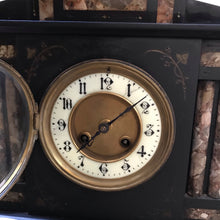 Load image into Gallery viewer, 19th Century Slate & Marble Clock