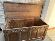 Load image into Gallery viewer, 18th Century Oak Coffer