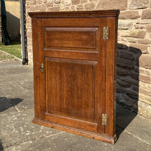 Load image into Gallery viewer, 18th Century Oak Corner Cupboard