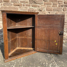 Load image into Gallery viewer, 18th Century Oak Corner Cupboard