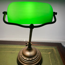 Load image into Gallery viewer, Edwardian Bankers Desk Lamp
