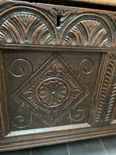 Load image into Gallery viewer, Mid 17th Century Oak Coffer
