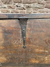 Load image into Gallery viewer, Antique Elm Coffer / Sword Chest
